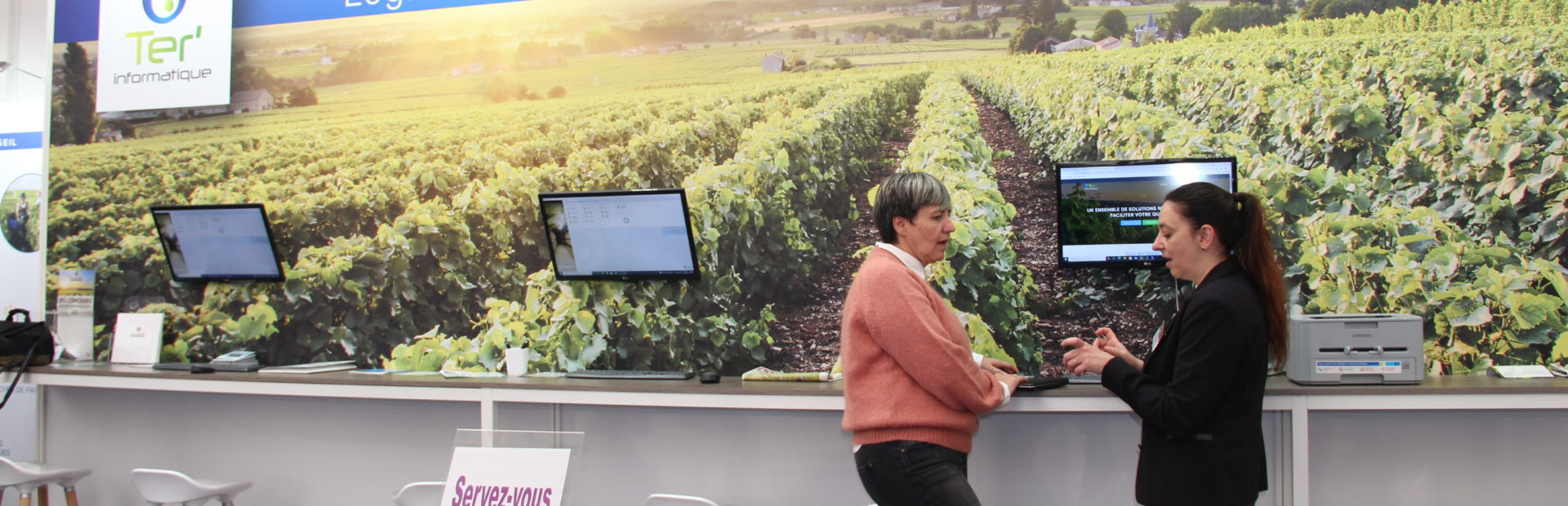 Les entreprises de La Cuverie au salon Viti Vini 2022